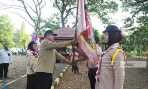 Wali Kota Madiun Berangkatkan Peserta Raimuna Pramuka ke XIV Jatim