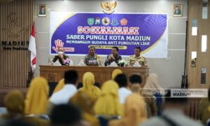 Tim Saber Pungli Sosialisasi ke Kepsek SD hingga SMA sederajat se-Kota Madiun