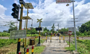 Insiden Disebabkan Kelalaian Pengguna Jalan, KAI Daop 7 Madiun Tutup Perlintasan Tak Terjaga di Blitar penutupan jalur002