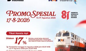 Diskon Tiket 17%, KAI Daop 7 Ajak Pelanggan Rayakan 17 Agustus melalui Perjalanan KA IMG_20260813_152453