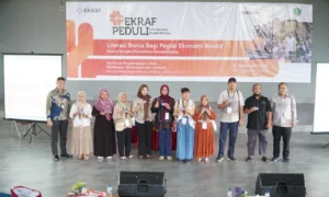 Kementerian Ekraf Perkuat Literasi Bisnis Usaha Kreatif Tapanuli Selatan Pascabencana Bisnis Usaha1