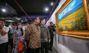 Kementerian Ekraf Dukung Pameran Tunggal Lukisan SBY Pacu Industri Seni Rupa Lukisan SBY1
